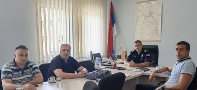 НСП у посети начелнику РЦ према Црној Гори